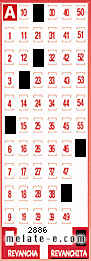 Volante ganador del sorteo de Revanchita con fecha del domingo   2 de agosto de 2015