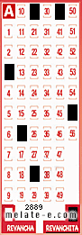 Volante ganador del sorteo de Revanchita con fecha del miércoles  12 de agosto de 2015