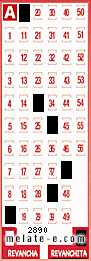 Volante ganador del sorteo de Revanchita con fecha del domingo  16 de agosto de 2015