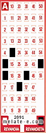 Volante ganador del sorteo de Revanchita con fecha del miércoles  19 de agosto de 2015