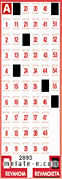 Volante ganador del sorteo de Revanchita con fecha del miércoles  26 de agosto de 2015