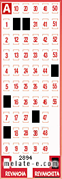 Volante ganador del sorteo de Revanchita con fecha del domingo  30 de agosto de 2015