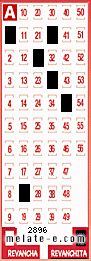 Volante ganador del sorteo de Revanchita con fecha del domingo   6 de septiembre de 2015