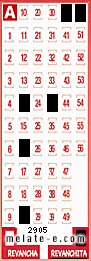 Volante ganador del sorteo de Revanchita con fecha del miércoles   7 de octubre de 2015