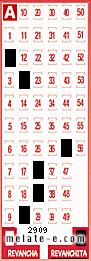 Volante ganador del sorteo de Revanchita con fecha del miércoles  21 de octubre de 2015