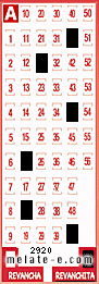 Volante ganador del sorteo de Revanchita con fecha del domingo  29 de noviembre de 2015