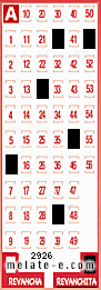 Volante ganador del sorteo de Revanchita con fecha del domingo  20 de diciembre de 2015