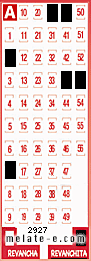 Volante ganador del sorteo de Revanchita con fecha del miércoles  23 de diciembre de 2015