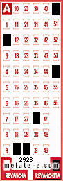 Volante ganador del sorteo de Revanchita con fecha del domingo  27 de diciembre de 2015