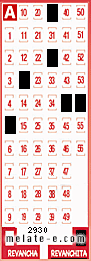 Volante ganador del sorteo de Revanchita con fecha del domingo   3 de enero de 2016
