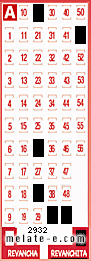 Volante ganador del sorteo de Revanchita con fecha del domingo  10 de enero de 2016