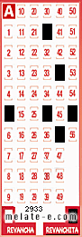 Volante ganador del sorteo de Revanchita con fecha del miércoles  13 de enero de 2016
