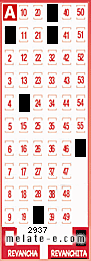 Volante ganador del sorteo de Revanchita con fecha del miércoles  27 de enero de 2016