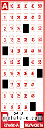 Volante ganador del sorteo de Revanchita con fecha del miércoles  17 de febrero de 2016