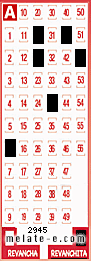 Volante ganador del sorteo de Revanchita con fecha del miércoles  24 de febrero de 2016