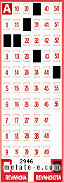 Volante ganador del sorteo de Revanchita con fecha del domingo  28 de febrero de 2016