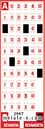 Volante ganador del sorteo de Revanchita con fecha del miércoles   2 de marzo de 2016