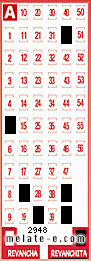 Volante ganador del sorteo de Revanchita con fecha del domingo   6 de marzo de 2016