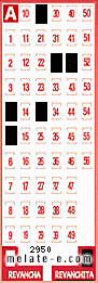 Volante ganador del sorteo de Revanchita con fecha del domingo  13 de marzo de 2016