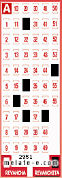 Volante ganador del sorteo de Revanchita con fecha del miércoles  16 de marzo de 2016