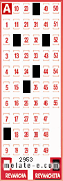 Volante ganador del sorteo de Revanchita con fecha del miércoles  23 de marzo de 2016