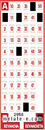 Volante ganador del sorteo de Revanchita con fecha del domingo  10 de abril de 2016