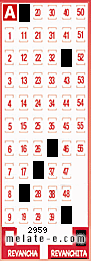 Volante ganador del sorteo de Revanchita con fecha del miércoles  13 de abril de 2016