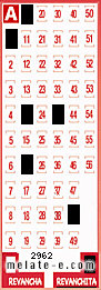 Volante ganador del sorteo de Revanchita con fecha del domingo  24 de abril de 2016