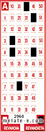 Volante ganador del sorteo de Revanchita con fecha del domingo  15 de mayo de 2016