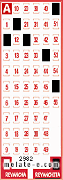 Volante ganador del sorteo 2982 de Revanchita