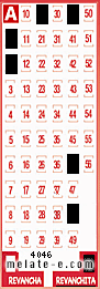 Volante ganador del sorteo de Revanchita con fecha del domingo  20 de abril de 2025