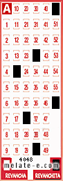 Volante ganador del sorteo 4048 de Revanchita