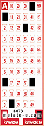 Volante ganador del sorteo 4078 de Revanchita