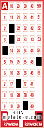 Volante ganador del sorteo de Revanchita con fecha del miércoles  24 de septiembre de 2025