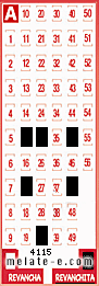 Volante ganador del sorteo de Revanchita con fecha del domingo  28 de septiembre de 2025