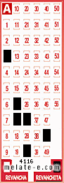 Volante ganador del sorteo de Revanchita con fecha del miércoles   1 de octubre de 2025