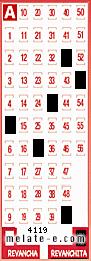 Volante ganador del sorteo de Revanchita con fecha del miércoles   8 de octubre de 2025