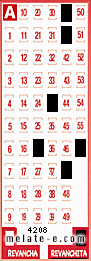 Volante ganador del sorteo de Revanchita con fecha del domingo   3 de mayo de 2026