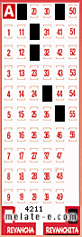 Volante ganador del sorteo de Revanchita con fecha del domingo  10 de mayo de 2026