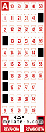 Volante ganador del sorteo de Revanchita con fecha del domingo  31 de mayo de 2026