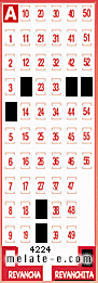 Volante ganador del sorteo de Revanchita con fecha del miércoles  10 de junio de 2026