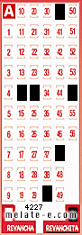 Volante ganador del sorteo de Revanchita con fecha del miércoles  17 de junio de 2026