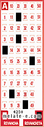 Volante ganador del sorteo de Revanchita con fecha del miércoles  24 de junio de 2026