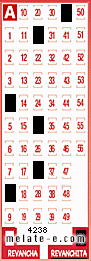 Volante ganador del sorteo de Revanchita con fecha del domingo  12 de julio de 2026