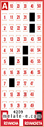 Volante ganador del sorteo de Revanchita con fecha del miércoles  15 de julio de 2026