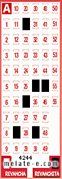 Volante ganador del sorteo de Revanchita con fecha del domingo  26 de julio de 2026