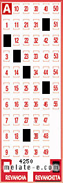 Volante ganador del sorteo de Revanchita con fecha del domingo   9 de agosto de 2026