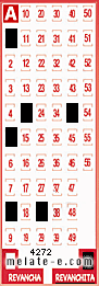 Volante ganador del sorteo de Revanchita con fecha del miércoles  30 de septiembre de 2026