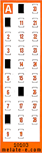 Volante ganador del sorteo 10103 de Chispazo