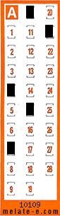 Volante ganador del sorteo 10109 de Chispazo